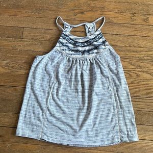 Lucky Brand Tank Top with embroidery